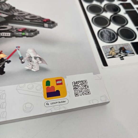 Lego Star Wars The Dark Falcon 75389 Building Instructions & Sticker Sheet ONLY - Picture 3 of 12